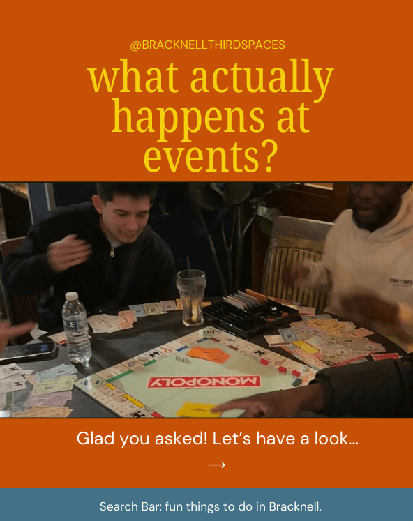 People at a Third Spaces event